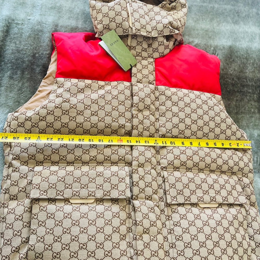 💯 Authentic GUCCI Vest with removable hood 54 - Picture 13 of 16